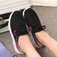 LV 10.10 𝐒𝐀𝐋𝐄 𝐒Ố𝐂 Giày nữ sọc màu thời trang . :)) [ NEW ĐẸP ] . new XCv ۶  ) , ˇ *