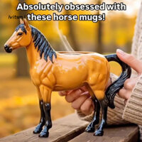 [Lv] Cốc hình ngựa Cốc ngựa huýt sáo Cốc cà phê hình con ngựa độc đáo Cốc chịu nhiệt bền để trải nghiệm uống rượu vui nhộn Thiết kế thực tế Ý tưởng quà tặng hoàn hảo