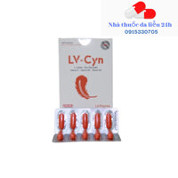 LV CYN Lcystine , kẽm , vitamin E 60 viên uống hỗ trợ đẹp da tóc móng - Nhà Thuốc Da Liễu 24h