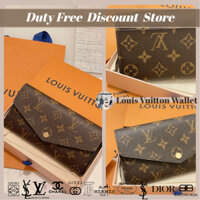 🆕LV Wallet Louis Vuitton SARAH Women's Long Wallet✨ví nữ ví đựng tiền xu