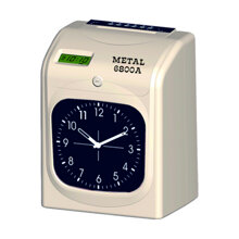 Máy chấm công thẻ giấy Metal 6800A & 6800N