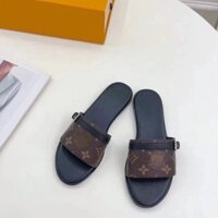 Lv7438 Phong Cách Mới Size Lớn Dép Nữ Giày Đi Biển Nữ Dép Mùa Hè Một Từ