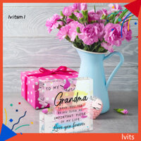 Lvit Nữ Người Lớn Quà Tặng Thể Hiện Acrylic Trang Trí Cá Tính Trong Suốt Acrylic Xếp Hình Mảnh Trang Trí Bàn Độc Đáo Ngày Của Mẹ Quà Tặng Sinh Nhật Từ Con Gái Con Trai Độc Lập