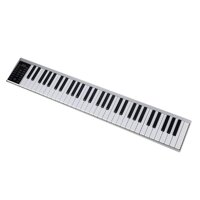 LVSSY-Electronic Keyboard 61 Key Portable Music Piano Keyboard Real Piano Feel,Pannello di Controllo,Tastiera Elettronica Portatile,con Pedale Sust...
