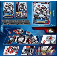 LW 2016 non Lego MÁY CHIẾN TRANH MÓC VŨ TRANG NẶNG bộ đồ chơi xếp lắp ráp ghép mô hình Super Heroes HERO MECHA WAR MACHINE BUSTER Siêu Nhân Anh Hùng 556 khối