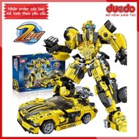 LW7042 Lắp ghép Robot Transformers Bumblebee siêu chất 2 in 1 - Đồ chơi Xếp hình Mô hình Minifigures Mini