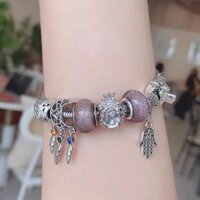 LX024 LẮC TAY DREAM CATCHER MIX CHARM BÀN TAY 12 CUNG HOÀNG ĐẠO