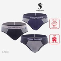 LX040 - Quần lót nam bikini tam giác thun lạnh Seahorse Underwear