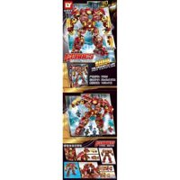 LY 76026 non Lego KẺ HỦY DIỆT SUPER HULK bộ đồ chơi xếp lắp ráp ghép mô hình Super Heroes HEROES STEEL MECHA Siêu Nhân Anh Hùng 1450 khối