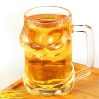 Ly Bia Thủy Tinh 330ml Hình Body Có Tay Cầm - Người Yêu Cũ - Quà Tặng Độc Đáo