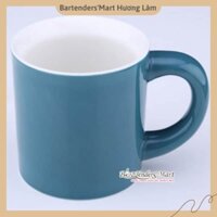 Ly Cafe Sứ 320cc Yami Màu Xanh Dương