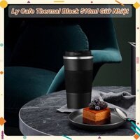 Ly Cafe Thermal Black 510ml Giữ Nhiệt Inox 304