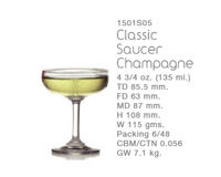LY CLASSIC SAUCER CHAMPAGNE ( 135ML )