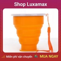 Ly - Cốc Bằng Silicon Có Thể Gấp Gọn Viền Inox Cứng Cáp Dùng Cho Du Lịch Cá Nhân DTK72682001 - Shop LuxaMax - Ly - Silicon cup can fold stainless steel stainless steel border for travel and personal