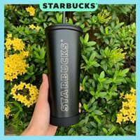 Ly cốc giữ nhiệt STARBUCKS Chính hãng màu đen nhám dung tích 590ml-size Venti
