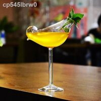 ﹍Ly cocktail hình con chim sáng tạo rượu cá nhân vang hun khói Phân tử sâm banh panh