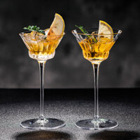 Ly cocktail martini , ly thủy tinh pha lê cao cấp CR02 dung tích 110ml - Maydecor