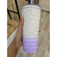 Ly cold cup Starbucks màu ombre tím