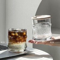 Ly Đá Mỹ Latte Cà Phê Sữa Uống Nước Lạnh Cốc Uống Có Thìa Có Nắp Treo Cốc Đá