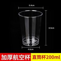 Ly dùmột lần cho hãhàkhô, ly gia đình dùmột lần, ly nhựa cứhình bát giác, ly bia nhà hà, ly chịu nhiệt độ cao 007 XJJA