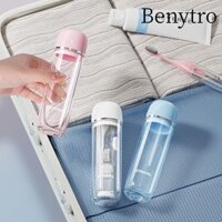 Ly đựng bàn chải đánh răng BENYTRO, Hộp đựng bàn chải đánh răng đa chức năng Cốc rửa du lịch, Xô đựng bàn chải đánh răng ba trong một di động