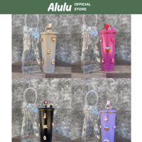 Ly Giữ Nhiệt 750ml Trơn Kèm 1 Túi Trong,1 Cây Cọ Rửa+1 Ống Hút+stiker Mùa Đông Và Hè Đều Sử Dụng OK ạ - Alulu.store