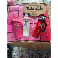 Ly giữ nhiệt chất liệu inox cao cấp 304 dung tích 850ml in họa tiết hoạt hình Mickey, Minnie, Donald Duck siêu dễ thương