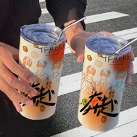 Ly giữ nhiệt có nắp đậy, mẫu thần tượng TFBOYS