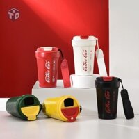 LY GIỮ NHIỆT COCA COLA COFFEE CUP HÀN QUỐC 380- 420ML INOX 304 CAO CẤP AN TOÀN VỚI SỨC KHỎE (T50)