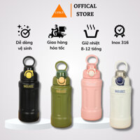 Ly Giữ Nhiệt COKA 480ml Inox 316 Chống Xước Cao Cấp Kiểu Dáng Thời Thượng