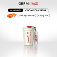 Ly Giữ Nhiệt GERM Coca-Cola 390ml - Inox 316 - Phiên Bản Kinh Điển - GPS-2124VP-CCR/ GPS-2124VP-CCW