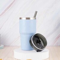 Ly giữ nhiệt inox 304 cao cấp 600ml, bình nước giữ nóng lạnh 8h