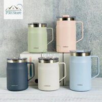 Ly giữ nhiệt Lock&Lock Metro Mug bằng thép không gỉ ca , cốc LHC4219 LHC4282 - Xanh 600ml LHC4282