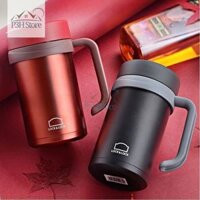 Ly giữ nhiệt Lock&amp;Lock Basic Table Mug dung tích 500ml LHC9002 - Màu đen