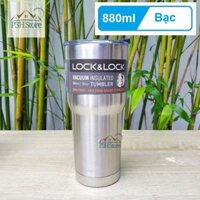 Ly Giữ Nhiệt Lock&amp;Lock Swing Tumbler nhiều dung tích nhiều màu LHC4179 LHC4136 LHC4137 LHC4138 - 880ml Màu bạc
