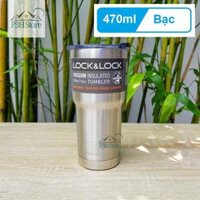 Ly Giữ Nhiệt Lock&amp;Lock Swing Tumbler nhiều dung tích nhiều màu LHC4179 LHC4136 LHC4137 LHC4138 - 470ml Màu bạc