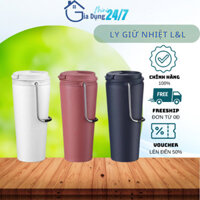 Ly Giữ Nhiệt LOCK&LOCK Bucket Tumbler 540ml - LHC4269, 3 Màu, Giữ Nhiệt Lâu, Chính Hãng