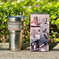 Ly Giữ Nhiệt Lock&Lock Swing Tumbler 470ml LHC4136SLV