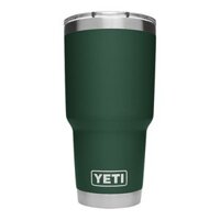 LY GIỮ NHIỆT NẮP NAM CHÂM MAGSLIDER, YETI RAMBLER TUMBLER HIGHLANDS OLIVE (MÀU XANH RÊU) 887ML