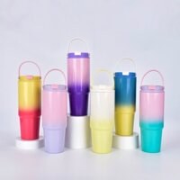 Ly giữ nhiệt Starbucks 820ml Inox 304 phối mầu loang