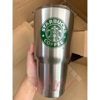 Ly giữ nhiệt starbucks inox