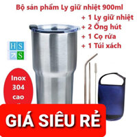 Ly giữ nhiệt YETI TRƠN giữ nhiệt kem túi & ống hút