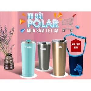 Ly giữ nhiệt Zebra 112701 có quai xách tiện lợi