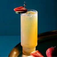 Ly highball siêu mỏng sọc trụ - Ly thủy tinh siêu mỏng