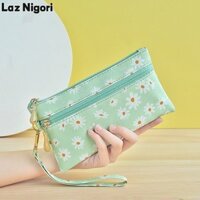 Ly hợp in hoa thời trang Ví đựng tiền xu Hàn Quốc đơn giản phù hợp