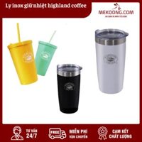 Ly inox giữ nhiệt highland coffee