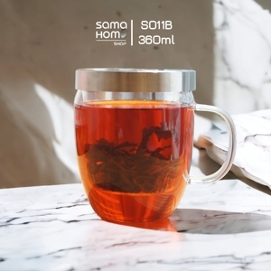 Ly lọc trà thủy tinh Samadoyo S011B - 360 ml