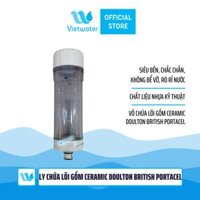 Ly lõi gốm Ceramic Doulton British Portacel 7.5 inch – ly lõi gốm, vỏ lõi gốm máy lọc nước Aquastar (không bao gồm lõi gốm)