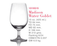 LY MADISON WATER GOBLET ( 420ML )