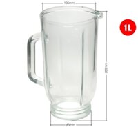 Ly máy xay sinh tố 1 lít Gali GL-1500 GL-1501 GL-1502 GL-1505 GL-8003
